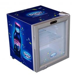1.78CU FT Mini Cooler,Counter Top Glass Door Display Fridge
